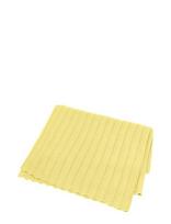Smallstuff - Baby Blanket, Fishbone, Soft Yellow - Kūdikių antklodė - Geltona