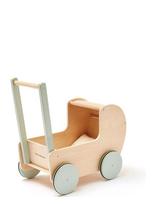 Kid's Concept - Doll Pram Natural - Lėlių vežimėlis - Smėlio