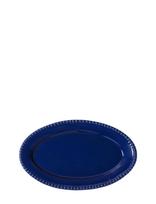 PotteryJo - Daria Oval Platter 35 Cm Stoneware - Serviravimo lėkštė - Mėlyna