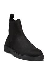 Selected - Slhtim Suede Chelsea Boot B - „Chelsea“ batai - Juoda