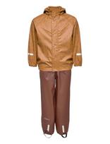 CeLaVi - Rainwear Set Aop -Recycle Pu - Lietaus drabužių komplektas - Ruda