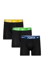 NIKE Underwear - Boxer Brief 3Pk - Bokseriai - Juoda