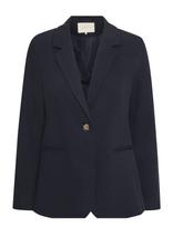 Kaffe - Kasakura Blazer - Vieneilės striukės - Tamsiai mėlyna