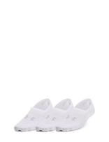 Under Armour - Ua Breathe Lite Ultra Low 3P - Futbolo kojinės iki kulkšnių - Balta