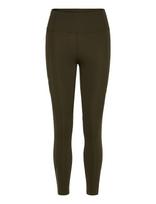 Under Armour - Ua Launch Ankle Tights - Bėgimo-treniruočių tamprės - Chaki spalva