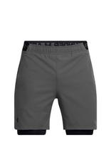 Under Armour - Ua Vanish Woven 2In1 Sts - Sportiniai šortai - Pilka