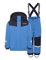 Didriksons - Skare Kids Set - Slidinėjimo kombinezonai ir komplektai - Mėlyna