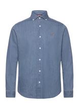 U.S. Polo Assn. - Uspa Shirt Craig Men - Džinsiniai marškiniai - Mėlyna