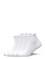Lindex - 4-Pack High Ankle Socks - Futbolo kojinės iki kulkšnių - Balta