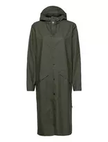 Rains - Longer Jacket W3 - Lietpaltis - Juoda
