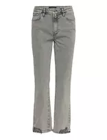 IVY Copenhagen - Frida Jeans Wash Pulp Grey Dist. - Tiesaus kirpimo džinsai - Pilka