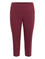 Kaffe Curve - Kcsakira Cropped Pants - Kostiumas - Raudona
