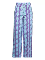 Hosbjerg - Frida Pants - Plačios kelnės - Mėlyna