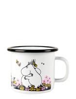 Muurla - Moomin Enamel Mug 25Cl - Kavos puodelis - Balta