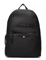 Tommy Hilfiger - Essential Pu Backpack - Kuprinė - Juoda