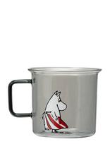 Muurla - Moomin Glass Mug Moominmamma - Kavos puodelis - Pilka