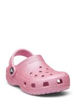 Crocs - Classic Glitter Clog T - Klumpės - Rožinė