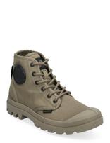 Palladium - Pampa Hi Htg Supply - Suvarstomi batai - Chaki spalva