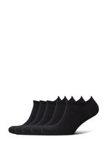 TOPECO - Sneaker Solid, Bamboo, 5 Pc/Pack - Futbolo kojinės iki kulkšnių - Juoda