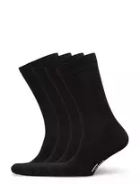 TOPECO - Socks 4P, Bamboo - Įprastos kojinės - Juoda