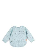 Done By Deer - Sleeved Pocket Bib Happy Dots Blue - Kombinezonas ilgomis rankovėmis - Mėlyna