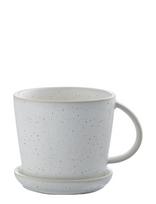 ERNST - Cup W Saucer - Arbatos puodelis - Balta