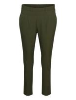 Kaffe Curve - Kcjia Pants - Aptemptos kelnės - Žalia