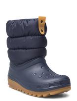 Crocs - Classic Neo Puff Boot T - Žieminiai batai užsimaunami - Tamsiai mėlyna