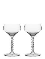 Orrefors - Carat Coupe 25Cl 2-Pack - Baltojo vyno taurės - Nude