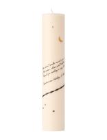 Humdakin - Christmas Candle - Advento žvakė - Kreminė spalva