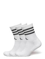 Adidas Performance - 3S C Spw Crw 3P - Įprastos kojinės - Balta