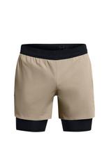 Under Armour - Ua Vanish Elite 2In1 Short - Treniruočių šortai - Smėlio