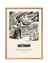 PSTR Studio - Moomin X Pstr Studio - Journey By Night - Iliustracijos - Juoda