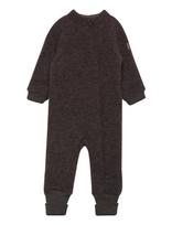 Mikk-line - Wool Suit W Rib - Flisinis kombinezonas - Ruda