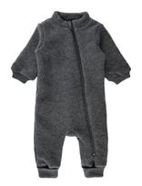 Mikk-line - Wool Suit W Rib - Flisinis kombinezonas - Pilka