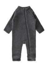 Mikk-line - Wool Baby Suit - Flisinis kombinezonas - Pilka