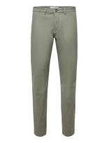Selected - Slm175-Slim New Miles Flex Pant Noos - Chino stiliaus kelnės - Chaki spalva