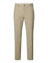 Selected - Slmslim-Oasis Linen Trs Noos - Klasikinės kelnės - Smėlio