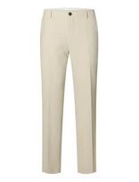 Selected - Slmslim-Oasis Linen Trs Noos - Klasikinės kelnės - Kreminė spalva