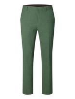 Selected - Slmslim-Oasis Linen Trs Noos - Klasikinės kelnės - Chaki spalva