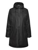 FREE/QUENT - Fqrain-Jacket - Lietpaltis - Juoda