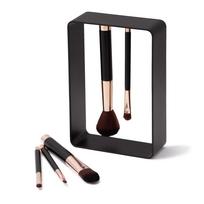 Francfranc Fenate Magnetic Makeup Brush Black Set, (5-piece set) juoda