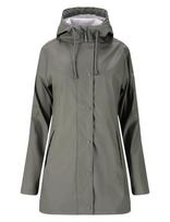 Weather Report - Petra W Rain Jacket - Lietpaltis - Chaki spalva