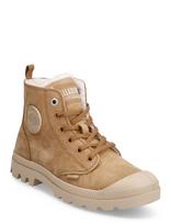 Palladium - Pampa Hi Zip Wl - Aulinukai plokščiu kulnu - Ruda
