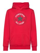 Converse - Pull-Over Hoody - Džemperis - Raudona