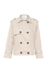 My Essential Wardrobe - Miramw Short Trenchcoat - Lietpaltis - Kreminė spalva