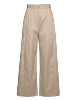 HOLZWEILER - Vidda Trousers - Plačios kelnės - Smėlio
