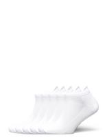 ZEBDIA - Unisex 5-Pack Running Socks - Futbolo kojinės iki kulkšnių - Balta