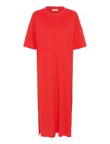 Kaffe - Kaedna 1/2 Sleeve Dress - Iki kelių ir midi suknelės - Raudona