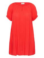 Kaffe Curve - Kcami Ss Tunic - Tunika - Raudona
